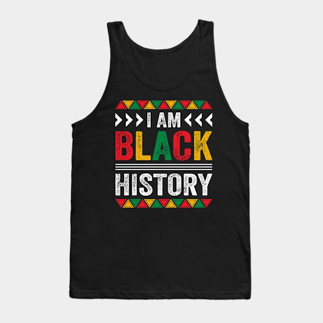 I'm Black History - Black Heritage Black History Month Pride Tank Top by Pizzan